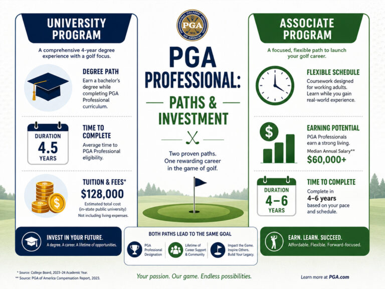 How to Become a PGA Professional: Pathways & Requirements