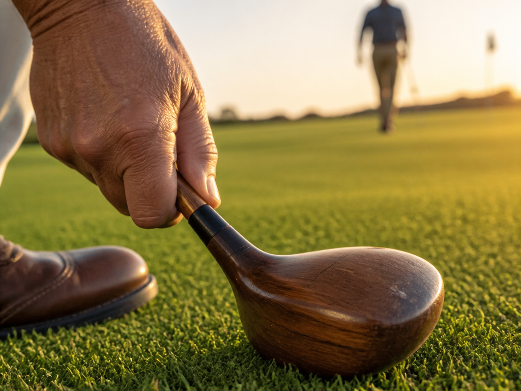 A classic golf club on the fairway, symbolizing the historic PGA Tour wins record.