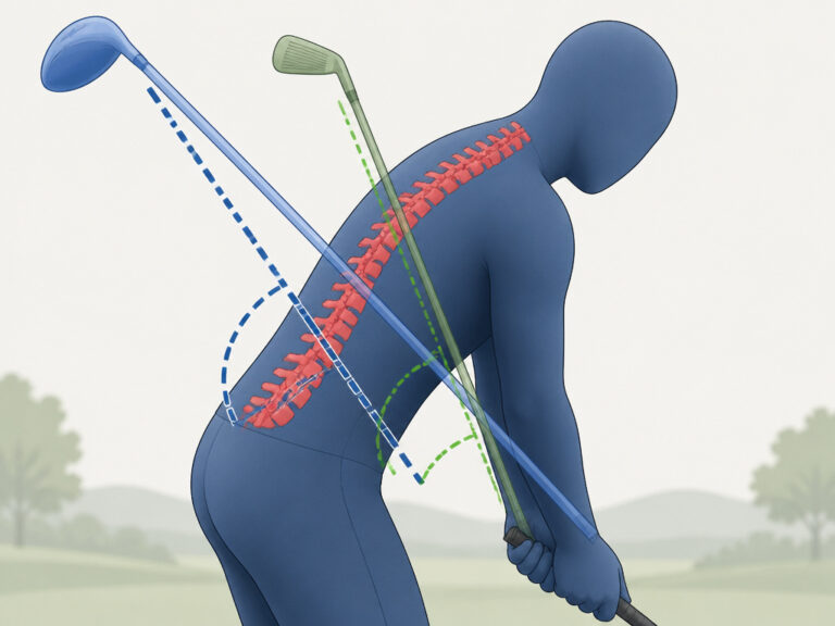 How Golf Posture and Spine Angle Prevent Injury and Boost Power