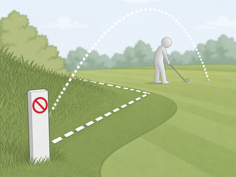 Golf’s Out of Bounds Rule: A Guide to Stroke-and-Distance
