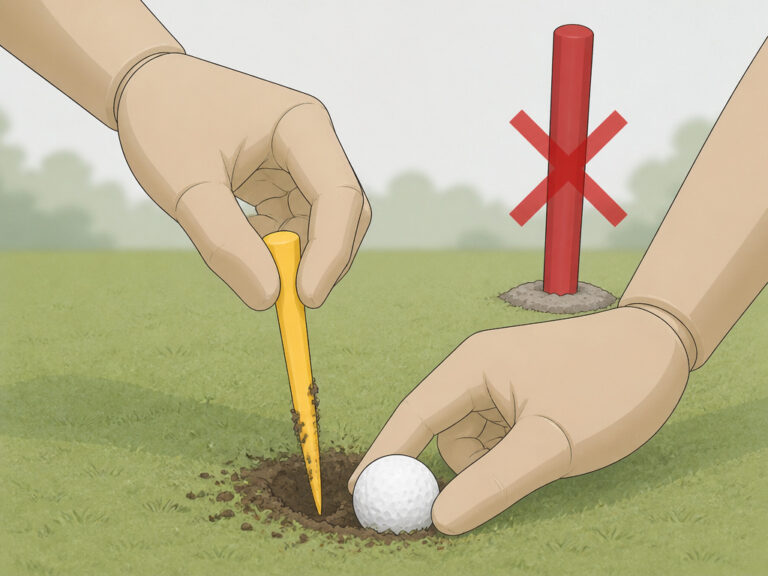 Strategic Differences: Red vs Yellow Stakes in Golf Rules