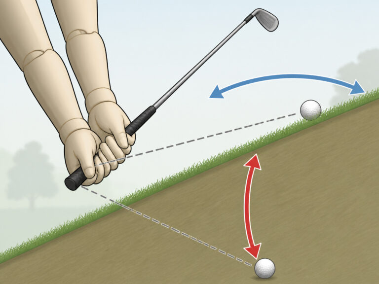 How to Hit From a Sidehill Lie Successfully | Golf Tips