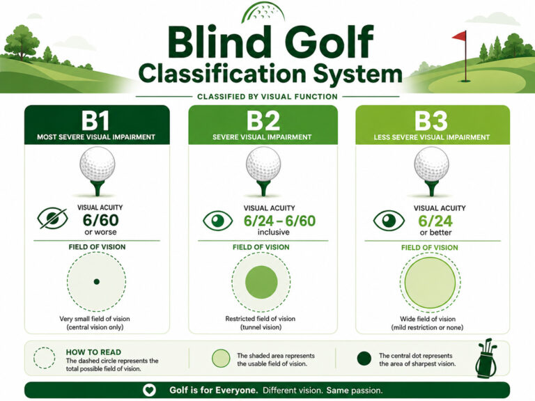 Understanding How Blind Golf Works & The Vital Coach’s Rule