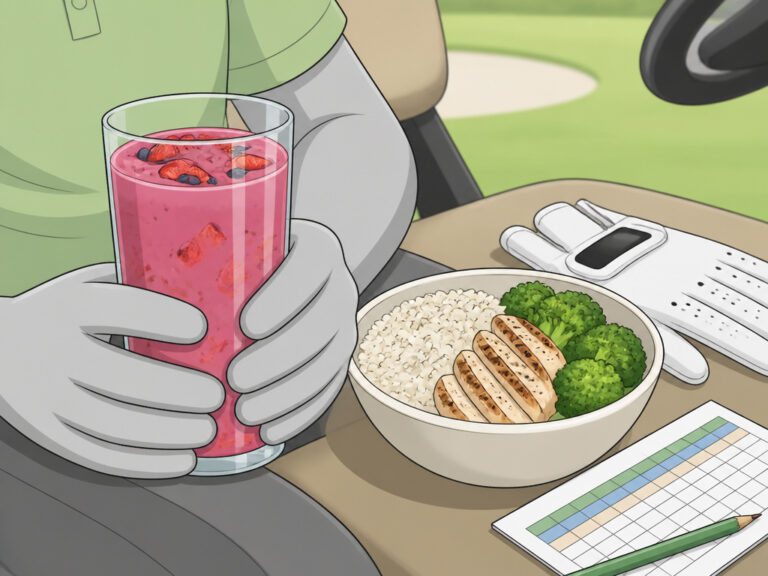 Pre-Round and On-Course Golf Nutrition: What to Eat & When