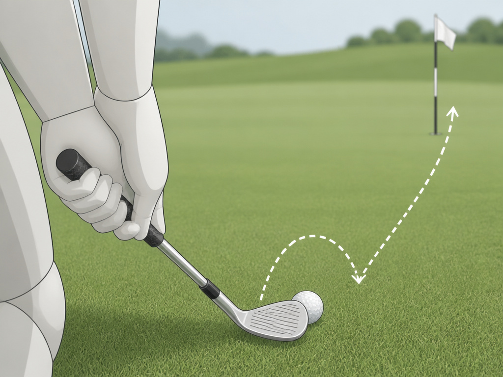 Jordan Spieth's creative cut shot visualization for short game mastery.