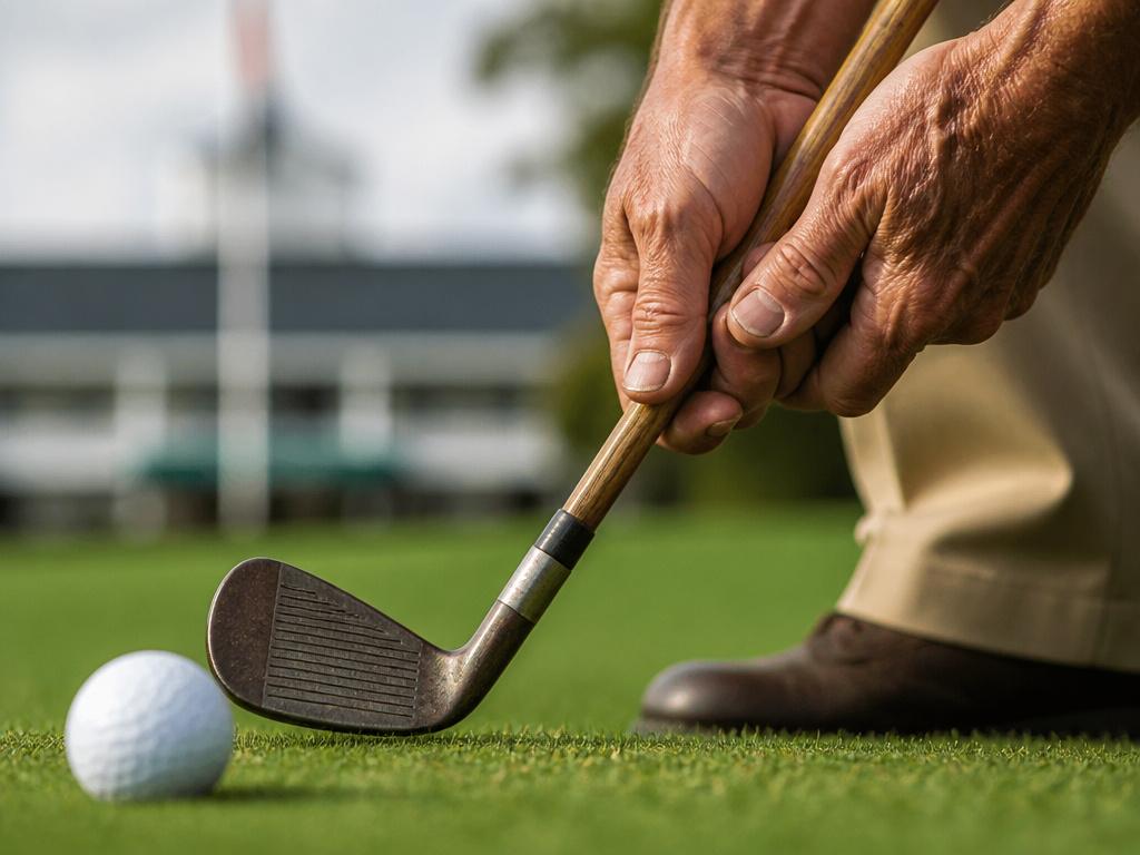 Bobby Jones's hickory-shafted golf club from his 1930 Grand Slam victory