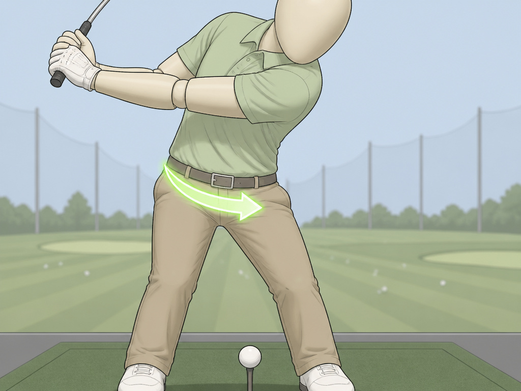 Rory McIlroy swing analysis showing the re-centering move for amateurs